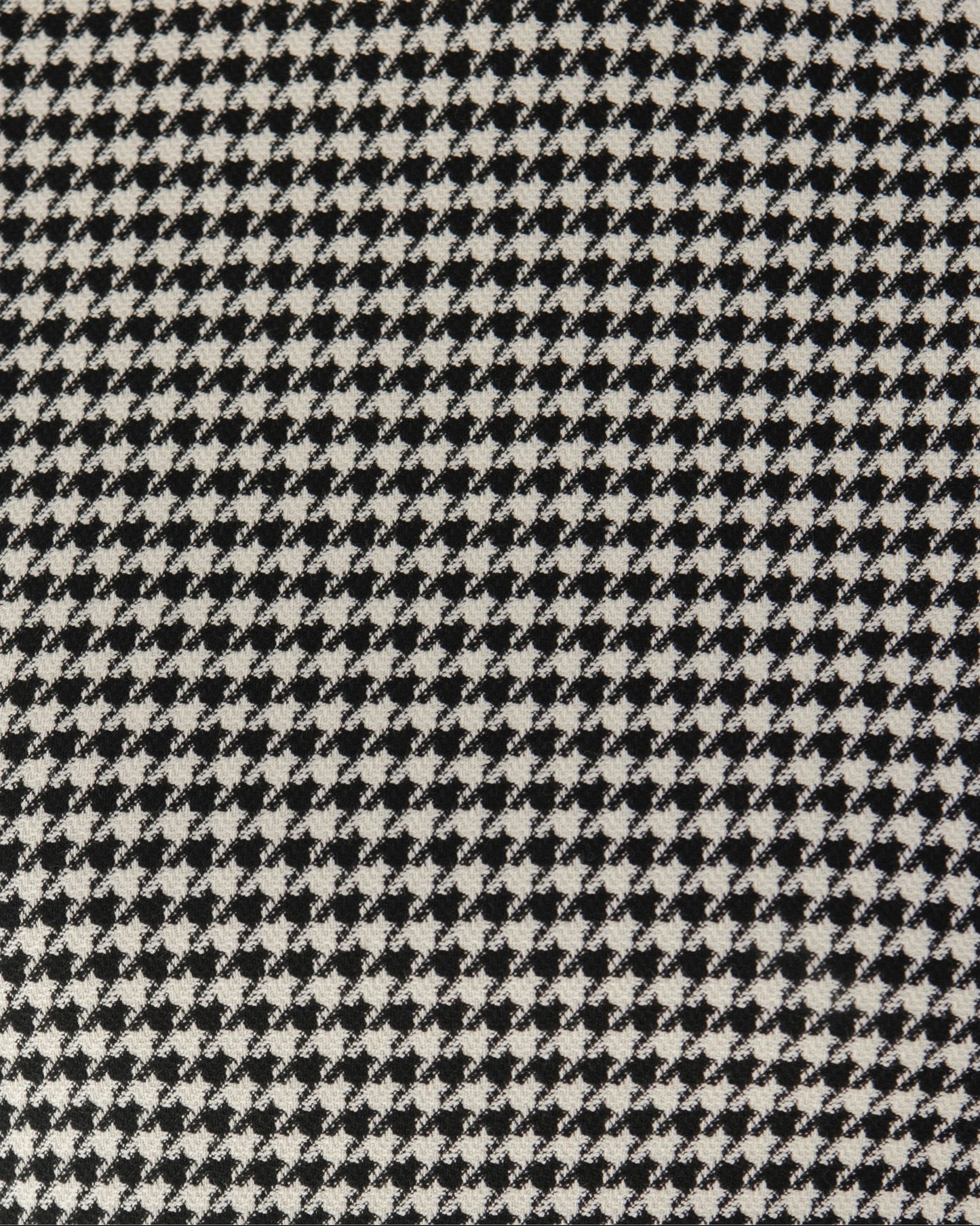 Houndstooth pants set fabric and pattern detail