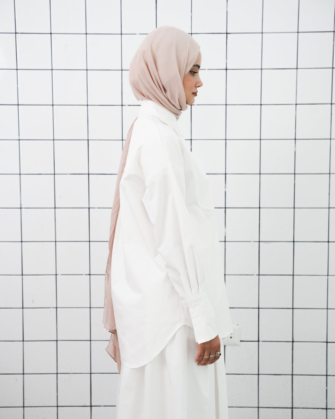 Essential shirt - Ivory white