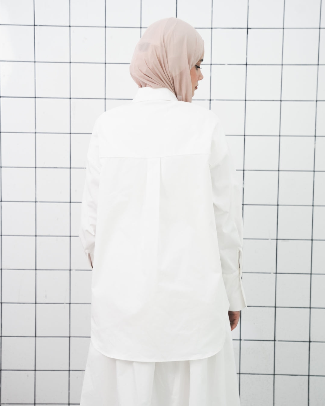 Essential shirt - Ivory white