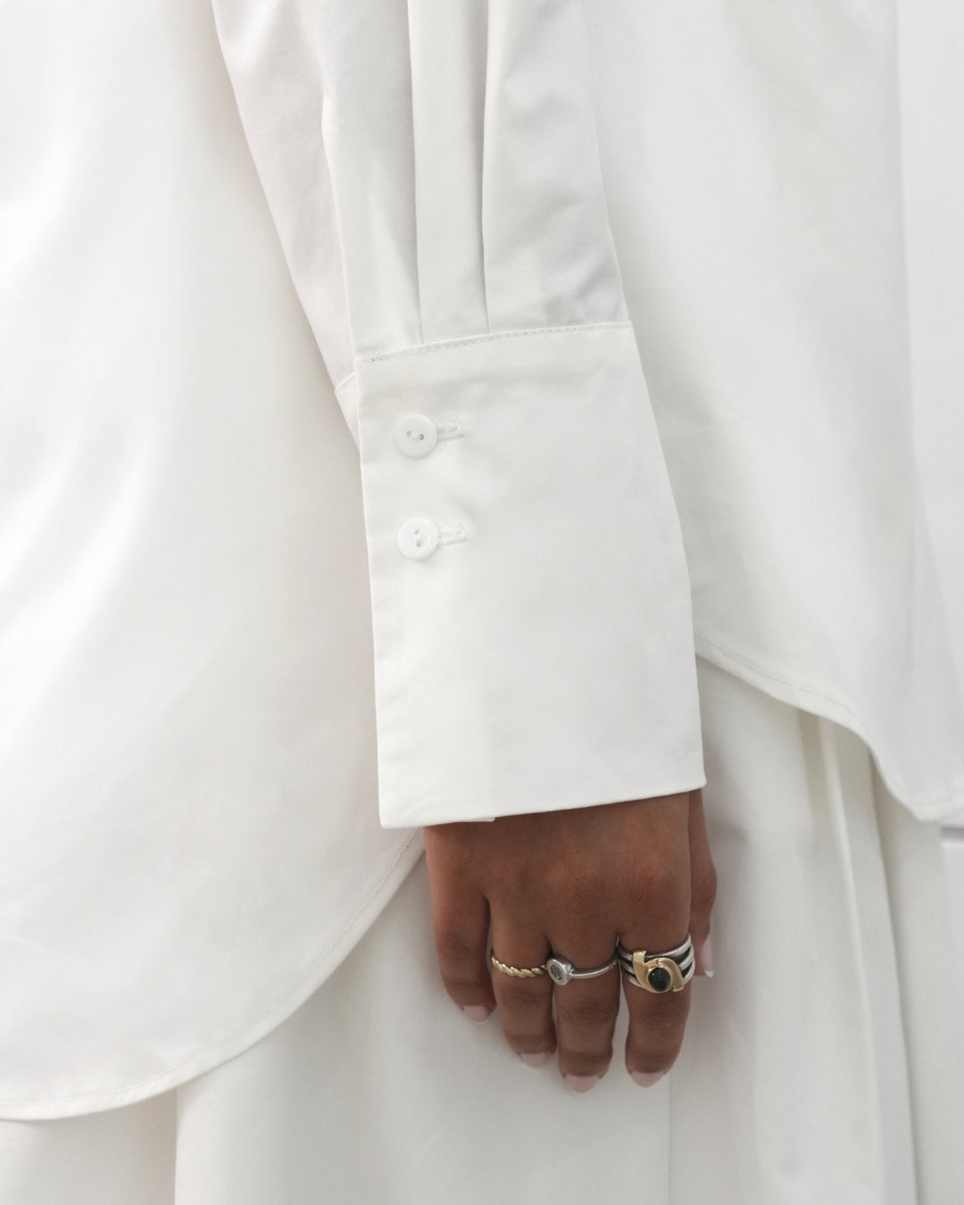 Essential shirt - Ivory white