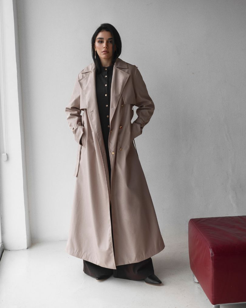 Maxi Trench Coat