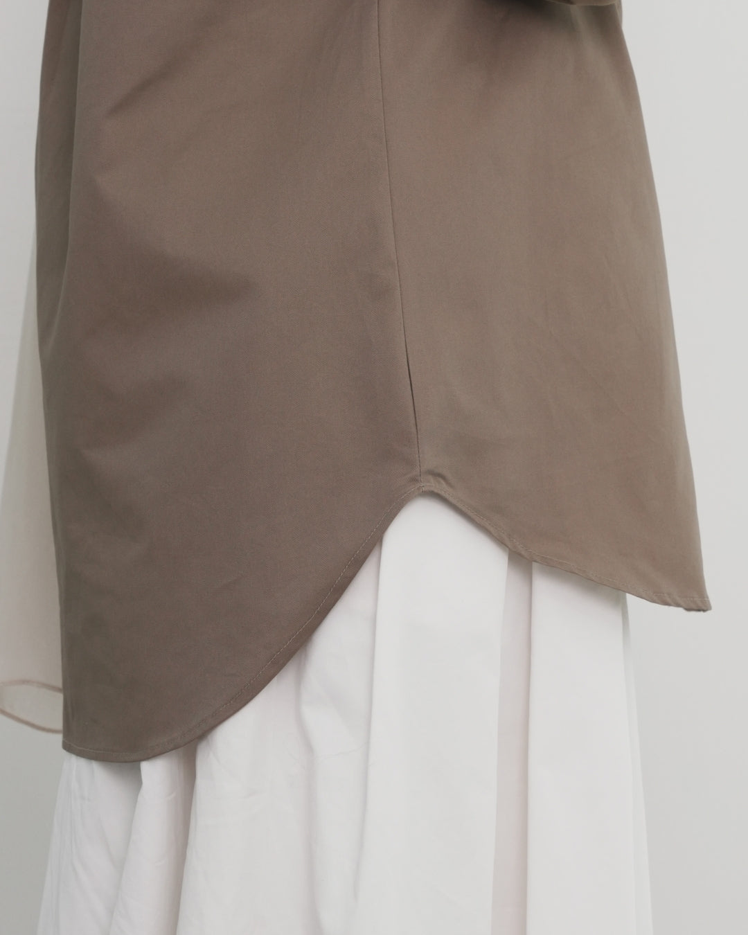 Essential shirt - Mocha brown