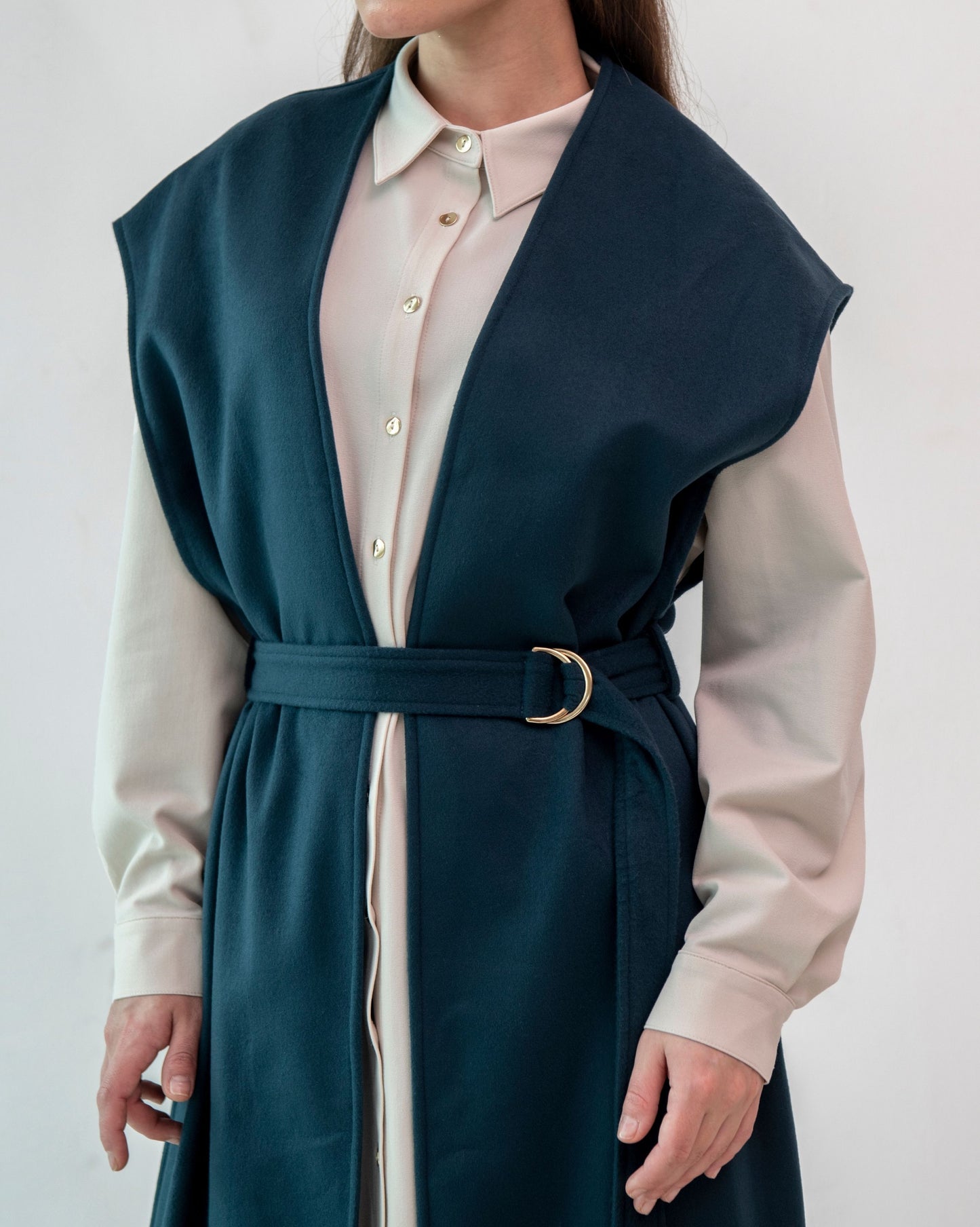 كارديجان ماكسي أزرق